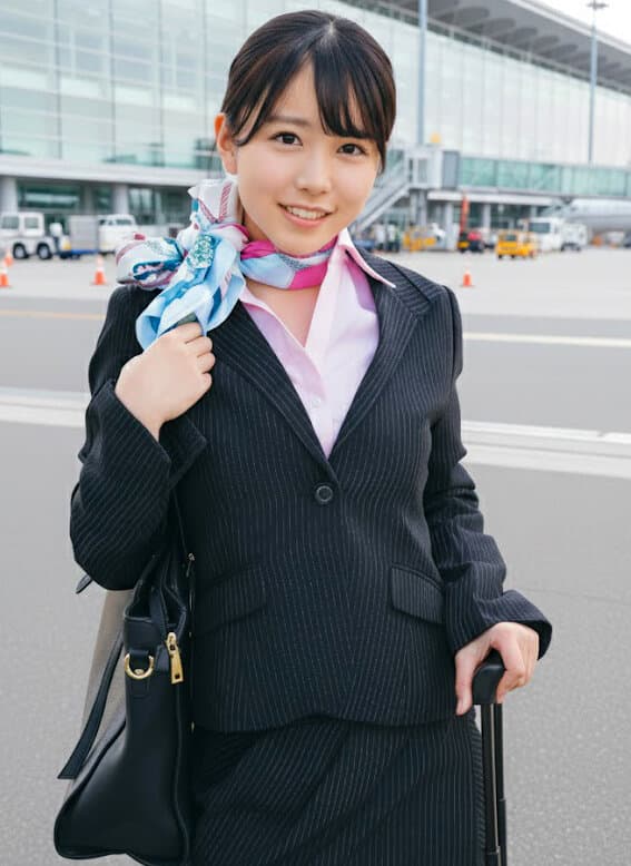 狭いオマンコの美女CAさんのこねくりSEX-14