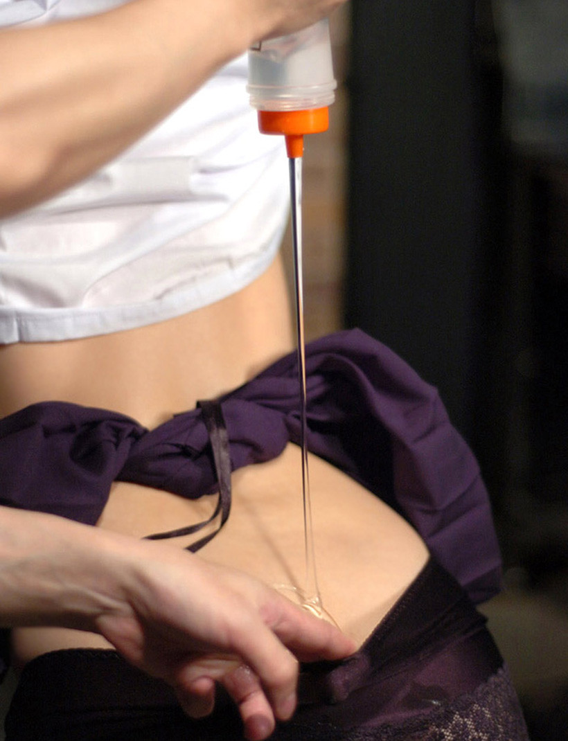 全身ローションの女体-5