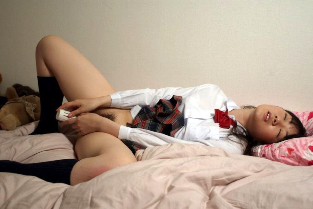 漏れマンコでイク自慰-4