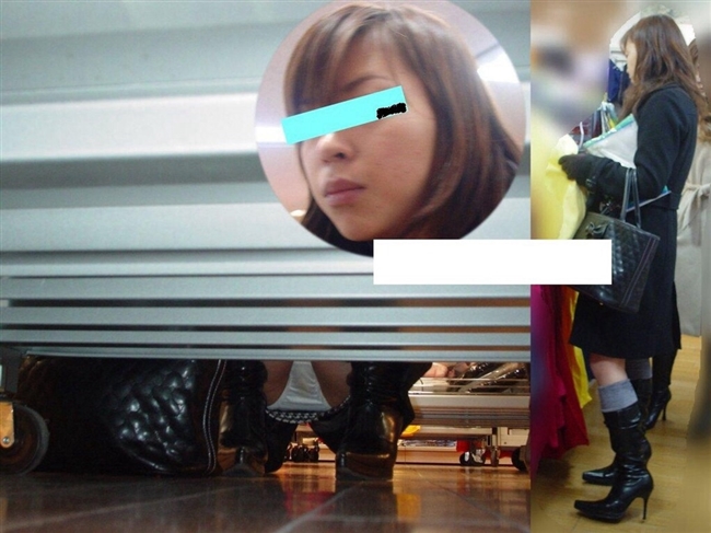 逆さ撮り盗撮エロ-14