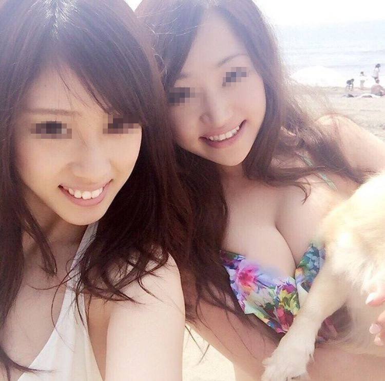 海で見つけた水着姿がエロい素人-6