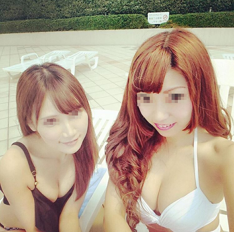 海で見つけた水着姿がエロい素人-11