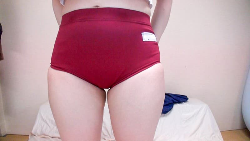 ロリ美少女をブルマのままの着衣セックス-4