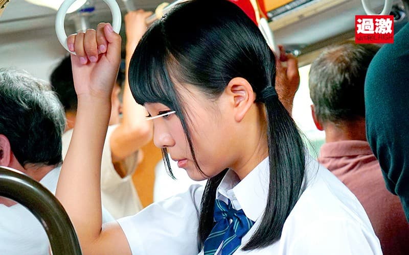 精子まみれにされるJK痴漢電車-7